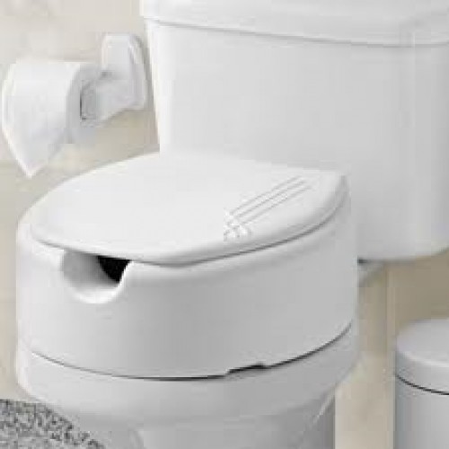 ASSENTO ELEVADO SANITÁRIO OVAL 13,5cm - MEBUKI