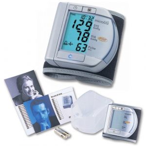 AP. DE PRESSÃO DIGITAL DE PULSO MICROLIFE BP W100