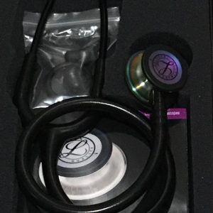 ESTETOSCÓPIO LITTMANN CLASSIC III - SPECIAL EDITION BLACK RAINBOW