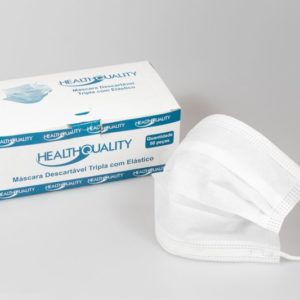 Máscara Descartável Tripla Health Quality